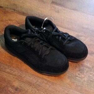 Brahmas mens still tie suede shoes. New